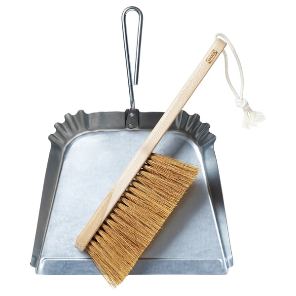 BORSTAD Dust pan and brush IKEA