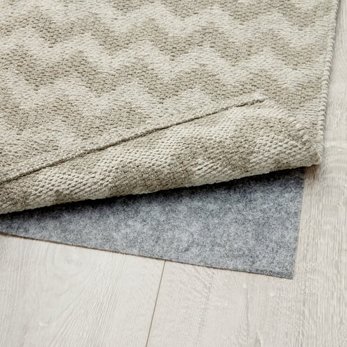 BREDEVAD Rug, flatwoven, zigzag pattern beige, 75x150 cm IKEA