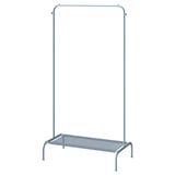 BRUKSVARA Clothes rack, blue, 78x147 cm