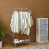 BRUKSVARA Clothes rack, blue, 78x147 cm