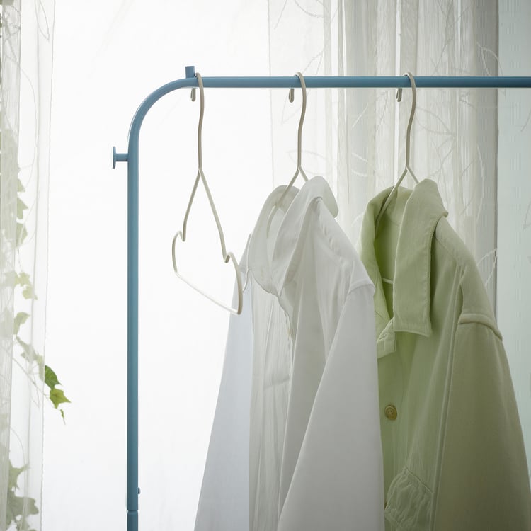 BRUKSVARA clothes rack, blue, 78x147 cm - IKEA