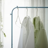 BRUKSVARA Clothes rack, blue, 78x147 cm