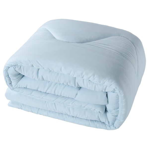 BRUKSVARA Duvet, extra warm, light blue, 150x200 cm