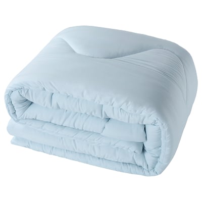BRUKSVARA Duvet, extra warm, light blue, 150x200 cm