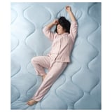 BRUKSVARA Duvet, extra warm, light blue, 150x200 cm