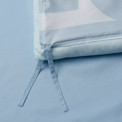 BRUKSVARA Duvet, extra warm, light blue, 150x200 cm