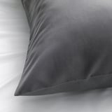 BRUKSVARA Pillowcase, dark grey, 50x60 cm