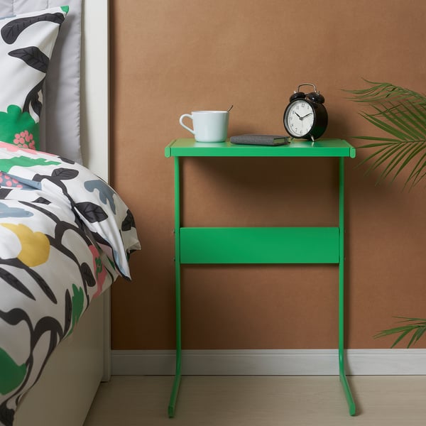 BRUKSVARA side table, green, 42x30 cm IKEA