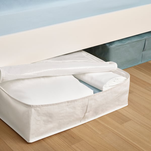BRUKSVARA Storage case, white, 62x53x19 cm