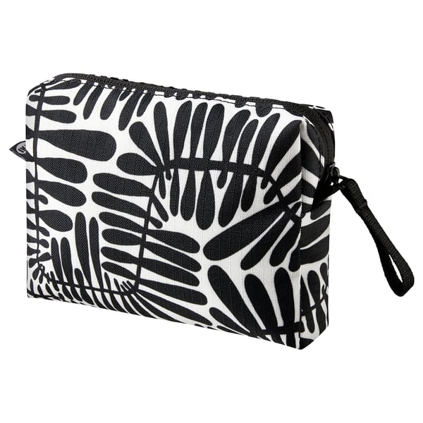 BRUNJORD Accessory bag, patterned, 16x4x11 cm