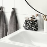 BRUNJORD Accessory bag, patterned, 16x4x11 cm