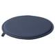 CILLA Chair pad, black-blue, 34 cm