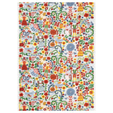 CINTIAKAKTUS Pre-cut fabric, white/multicolour, 150x300 cm