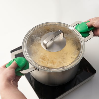 DOFTFUNKIA Pinch holder, green