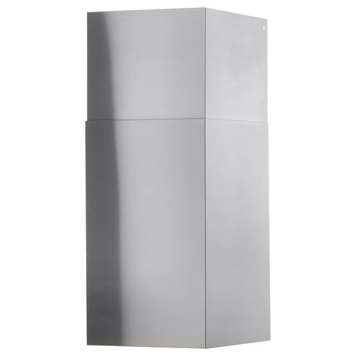 Stainless steel double-door fridge with modern design.