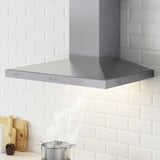 DRAGFRI Extractor hood, stainless steel, 90 cm