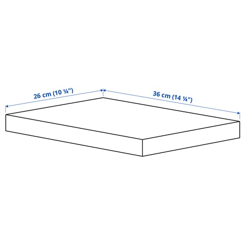 Illustration with measurements for the product: DRÖNA.