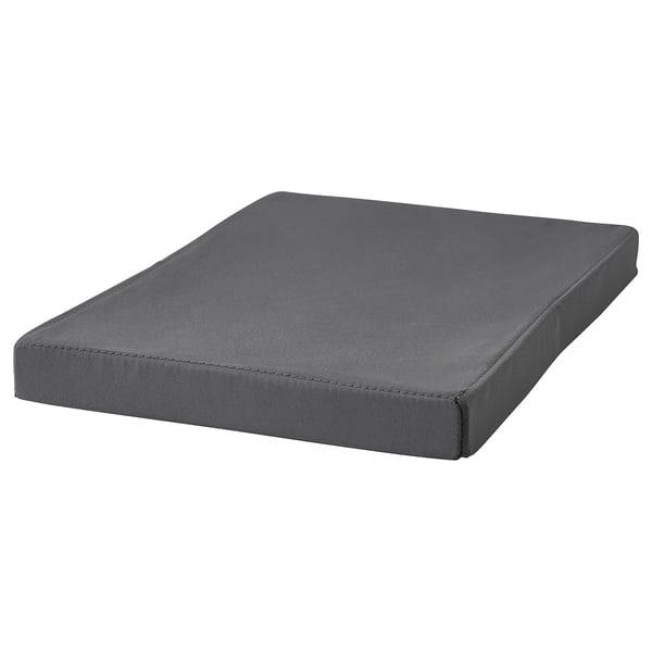 DRÖNA Lid, dark grey textile, 36x26 cm