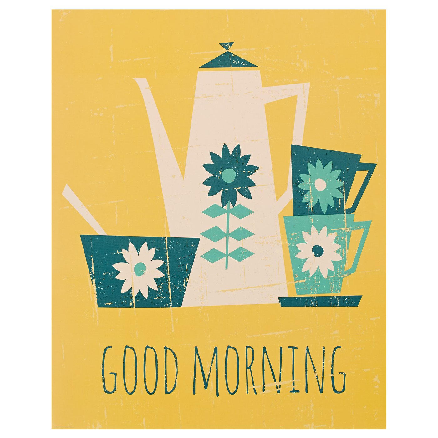 Edelvik Poster Good Morning 50x40 Cm Ikea