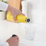 EFTERTRÄDA Steel vacuum flask, yellow, 0.5 l