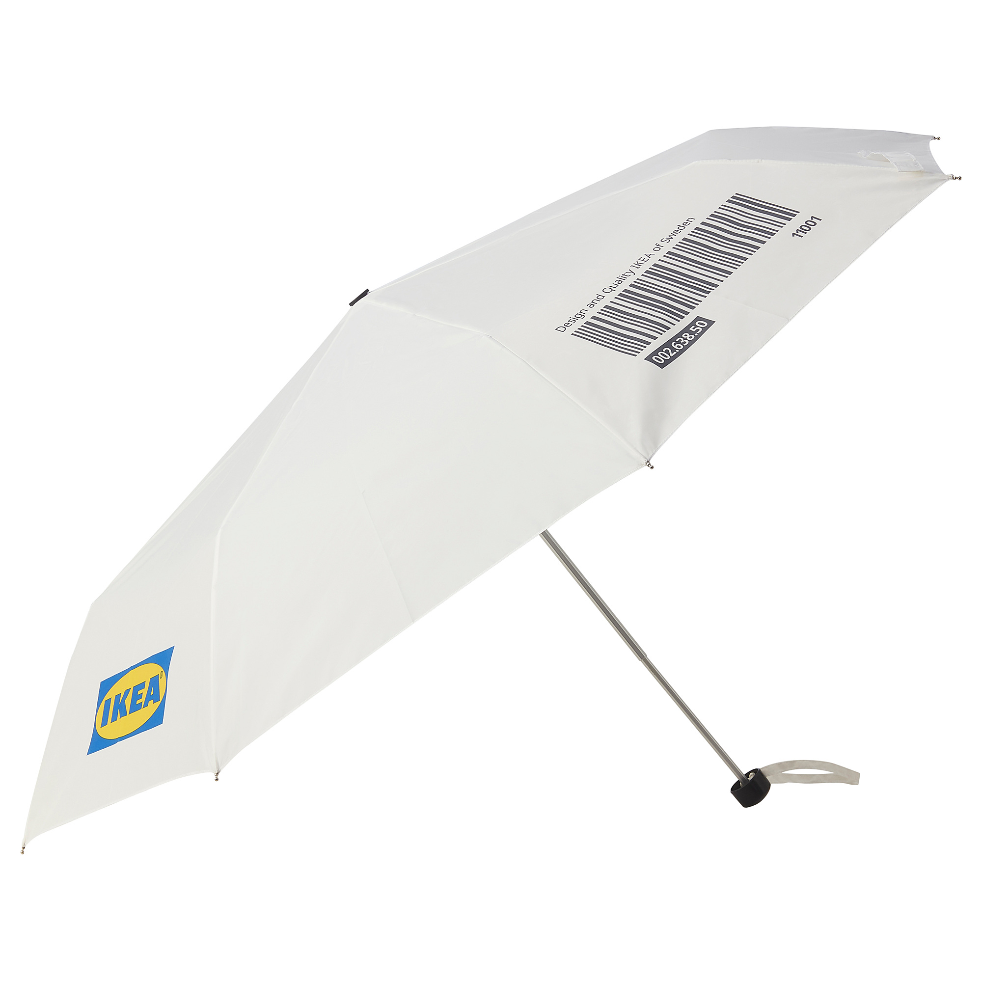EFTERTRÄDA Umbrella, foldable white IKEA