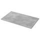 EKBACKEN Worktop, light grey concrete effect/laminate, 126x65x2.8 cm