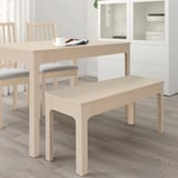 EKEDALEN Bench, birch, 105x36 cm