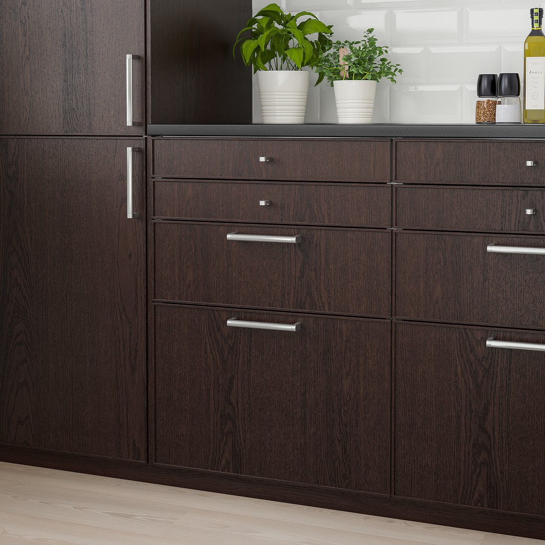 EKESTAD Drawer front - brown - IKEA