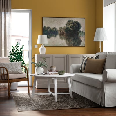 ELDFÅRKE Rug, flatwoven, brown, 160x230 cm