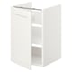 ENHET Bs cb f wb w shlf/door, white/white frame, 40x42x60 cm