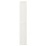 ENHET Door, white frame, 30x180 cm