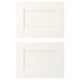 ENHET Drawer front, white frame, 40x30 cm