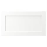 ENKÖPING Drawer front, white wood effect, 75x40 cm
