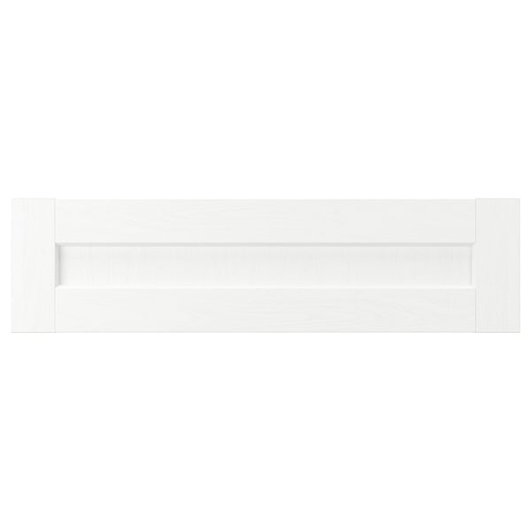 ENKÖPING Drawer front, white wood effect, 75x20 cm