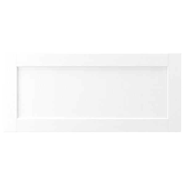 ENKÖPING Drawer front, white wood effect, 90x40 cm