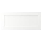 ENKÖPING Drawer front, white wood effect, 90x40 cm