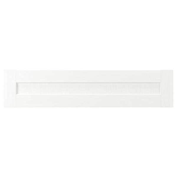 ENKÖPING Drawer front, white wood effect, 90x20 cm