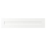 ENKÖPING Drawer front, white wood effect, 90x20 cm