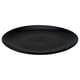 FÄRGKLAR Plate, matt dark grey, 26 cm