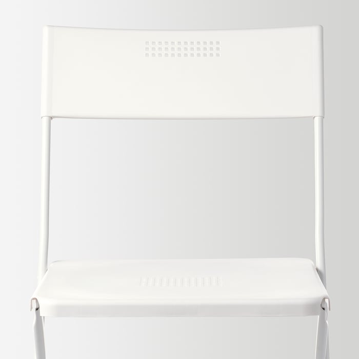 FEJAN chair, outdoor, foldable white IKEA