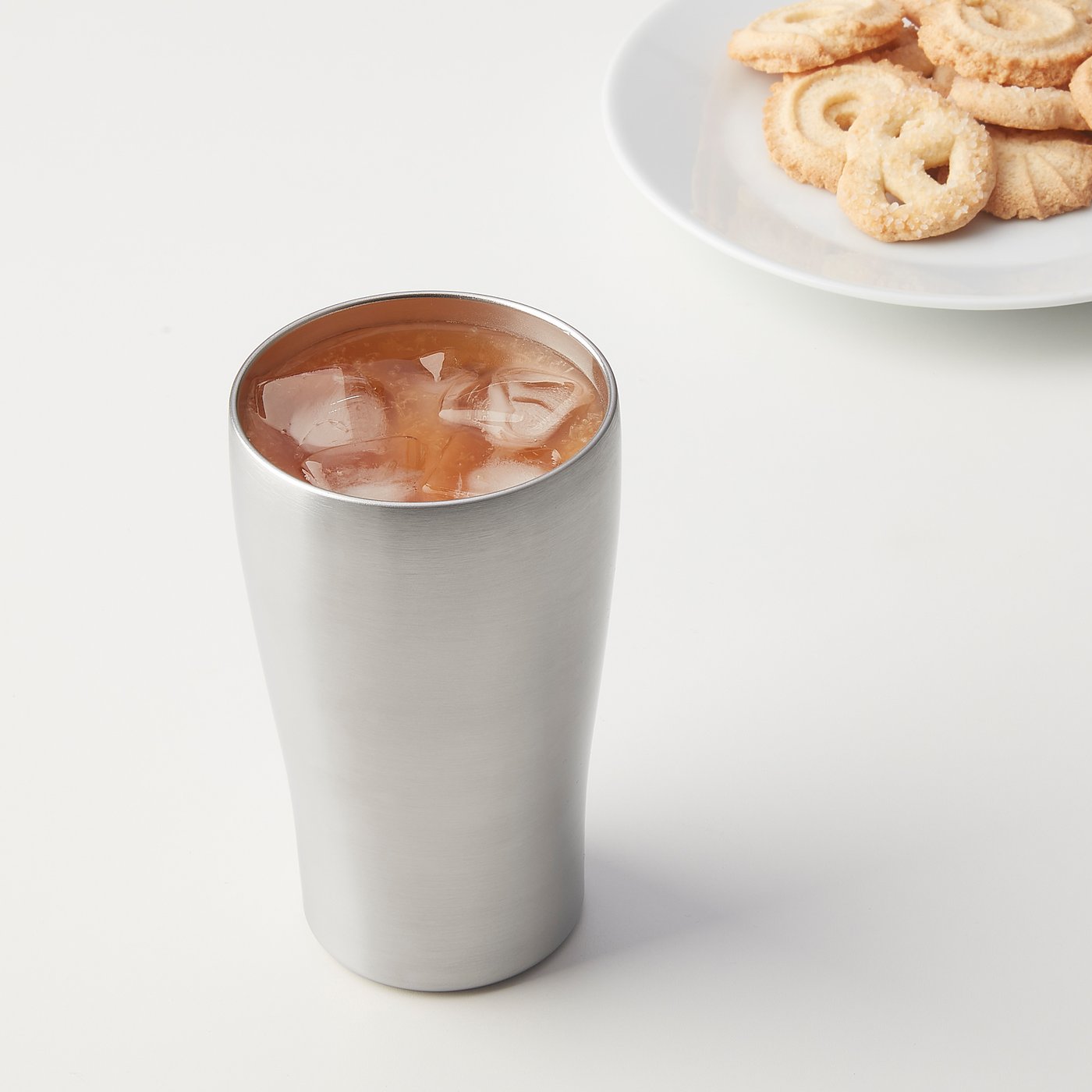 FINGERVARM mug, stainless steel, 40 cl - IKEA