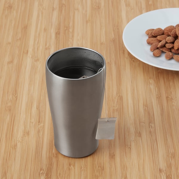FINGERVARM Mug, stainless steel, 40 cl