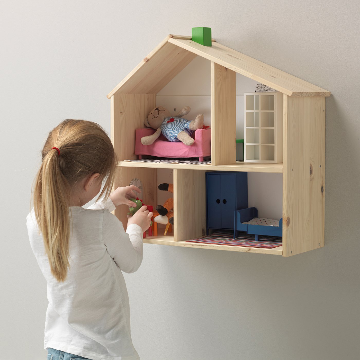 FLISAT Doll's house/wall shelf - IKEA