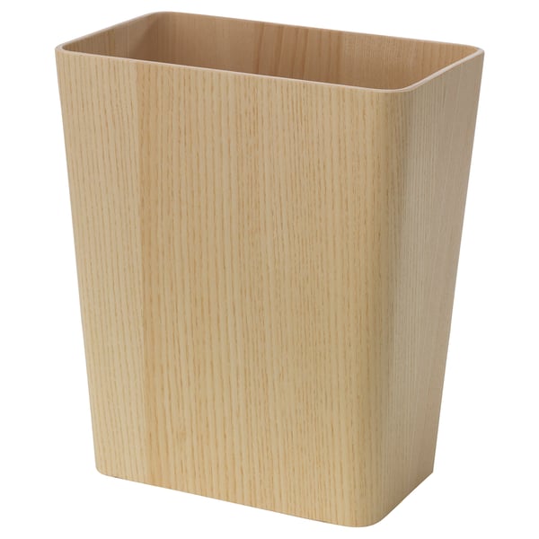 FNARIG Waste bin, ash veneer
