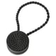 Option: FÖNSTERBOMAL Magnetic curtain tie-back, black