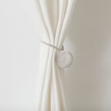 FÖNSTERBOMAL Magnetic curtain tie-back, white