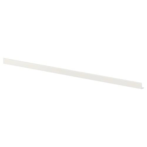 A white plastic kitchen plinth.