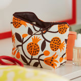FÖSSTA Accessory bag, Pomegranate orange