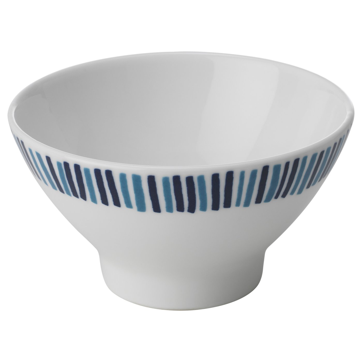 FOLIEFORM Rice bowl blue, white IKEA
