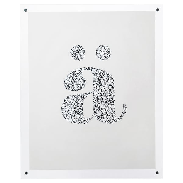 FORNBRO Frame, transparent, 40x50 cm